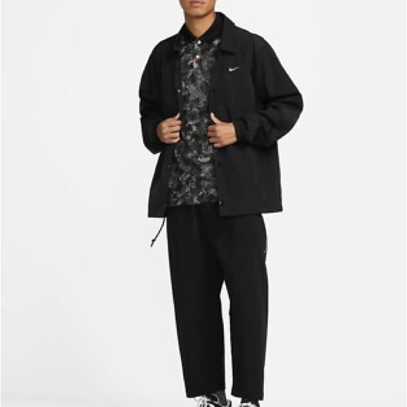 Nike Sportswear Men's Coaches Jacket Size Small, Black - Picture 6 of 14